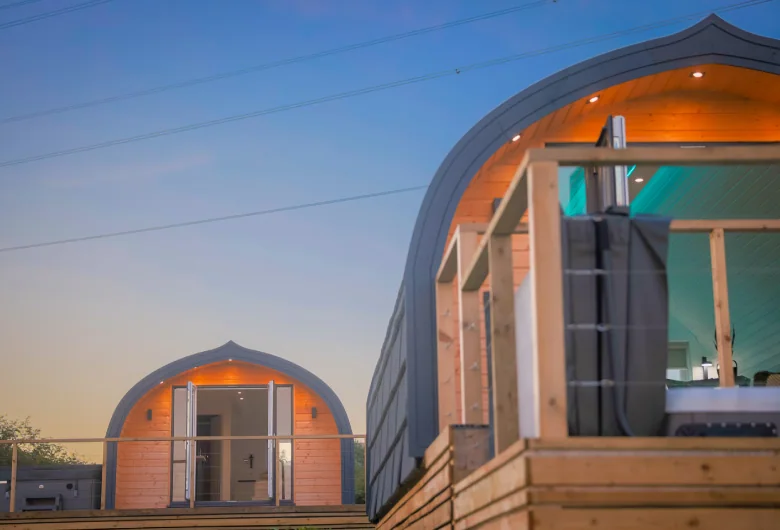 Glamping Pods and Communal Area, near Glasgow, photo 2