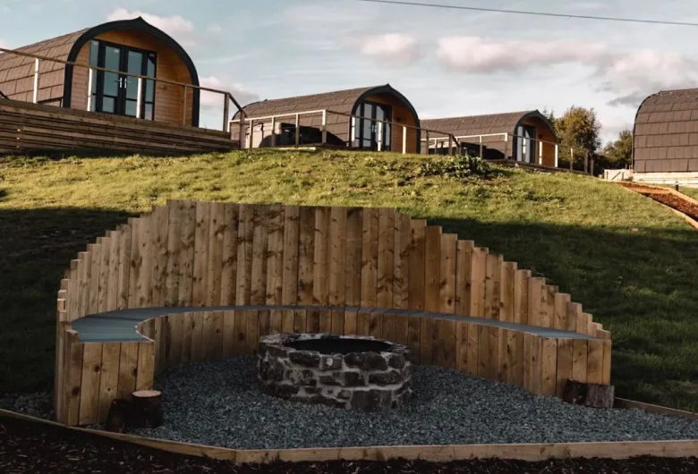 Glamping Pods and Communal Area, near Glasgow, photo 3