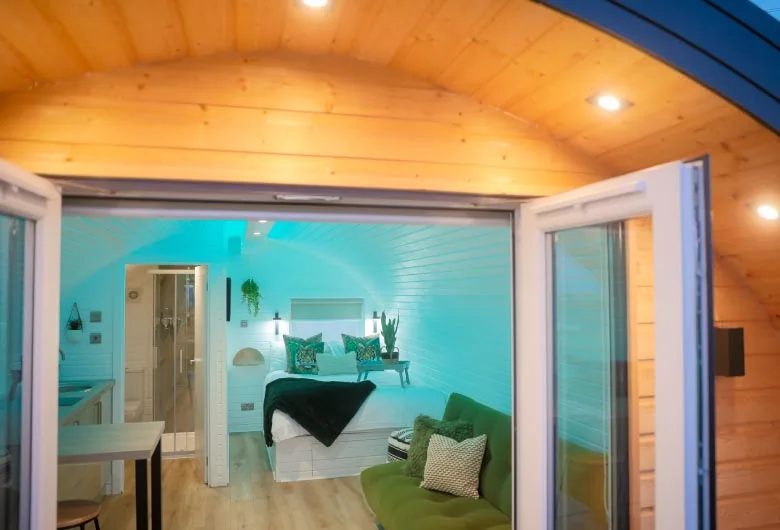 Glamping Pods and Communal Area, near Glasgow, photo 4