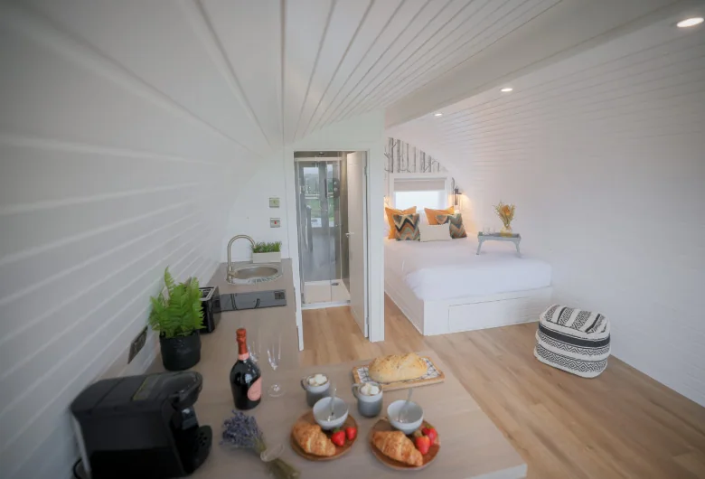 Glamping Pods and Communal Area, near Glasgow, photo 5