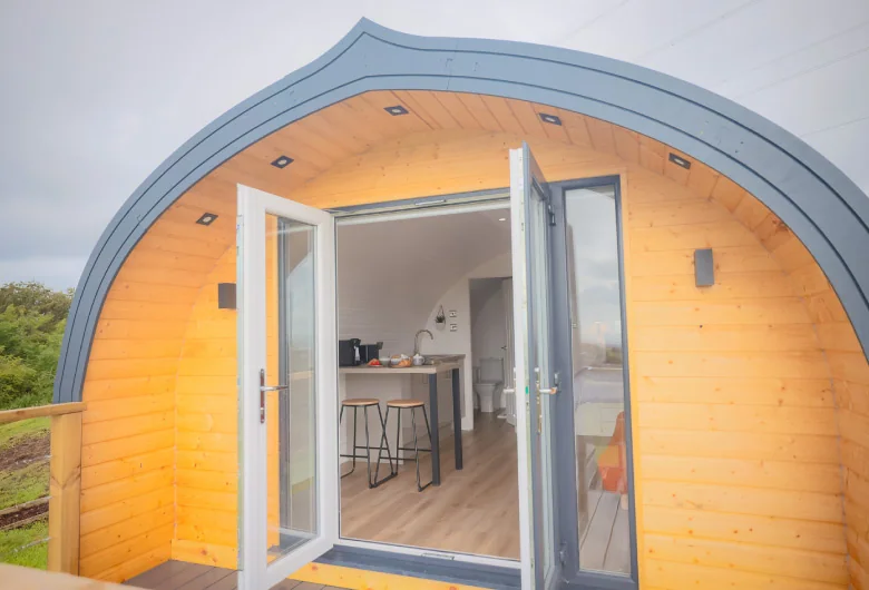 Glamping Pods and Communal Area, near Glasgow, photo 7
