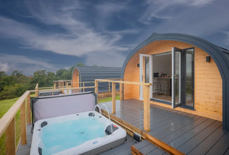 Glamping Pods and Communal Area, near Glasgow, photo 11