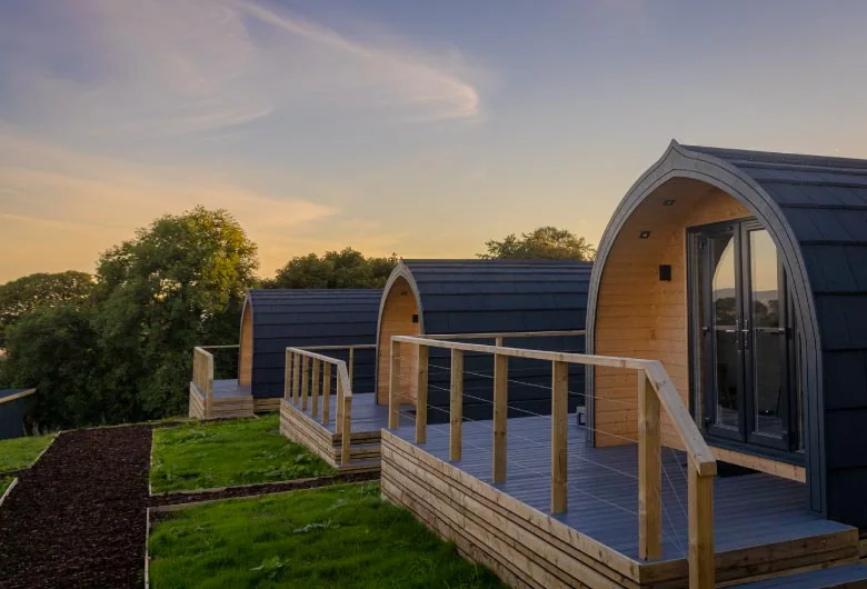Glamping Pods and Communal Area, near Glasgow, photo 12