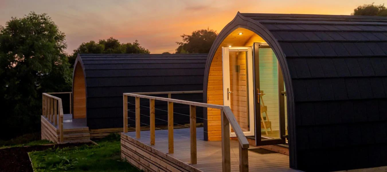 Glamping Pods and Communal Area, near Glasgow, photo 13