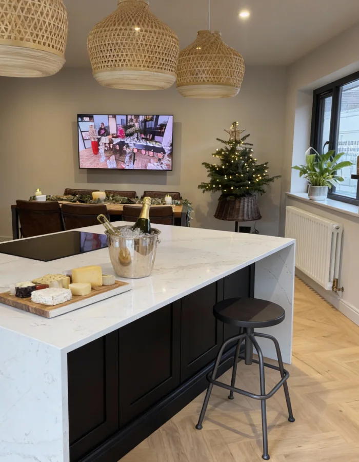 Kitchen Renovation with Herringbone Floor, West Kilbride, photo 11