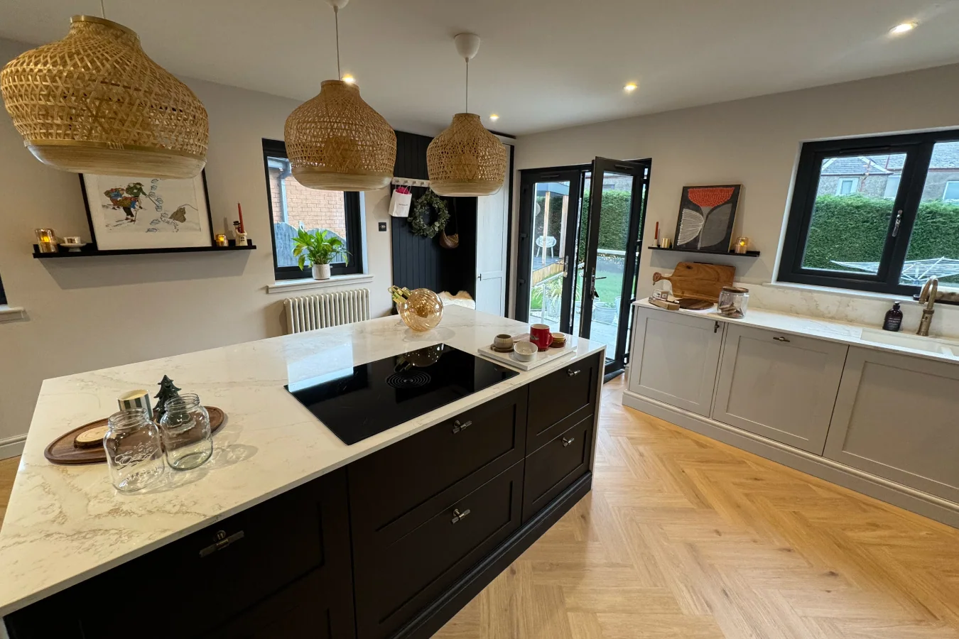 Kitchen Renovation with Herringbone Floor, West Kilbride, photo 12