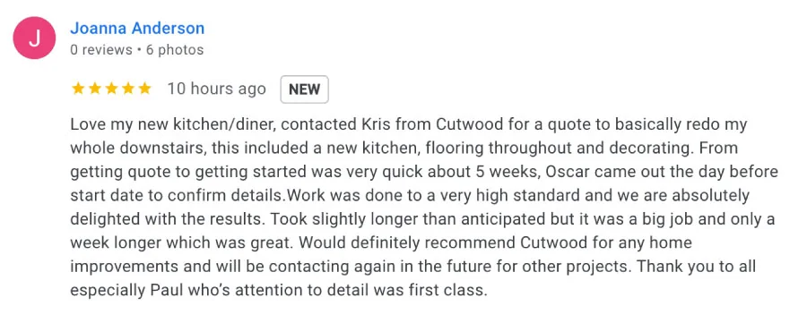 Shaker Kitchen and Downstairs Renovation, Kilmarnock, photo 10