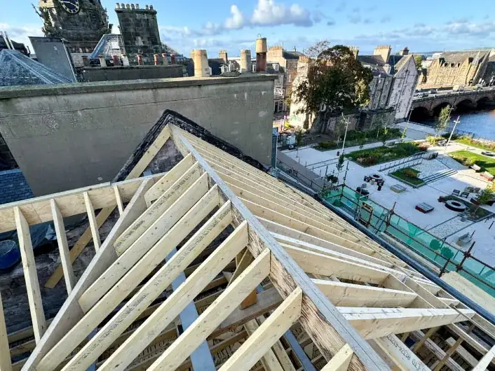 Roof Structure for a Listed Building, Ayr
