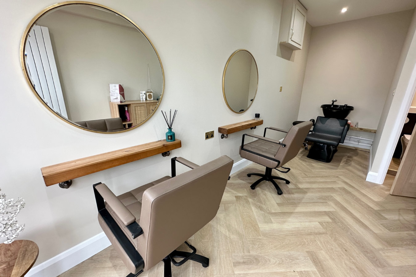 cutwood joinery garage conversion to salon in kilmarnock