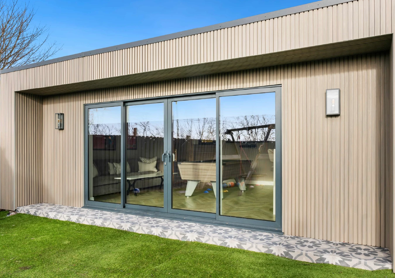 Luxury bespoke free standing Garden Room in Kilmarnock from Cutwood Joinery